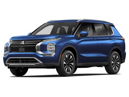 Blue 2026 Mitsubishi Outlander LE FWD SUV / Crossover Front-Wheel Drive Continuously Variable Transmission