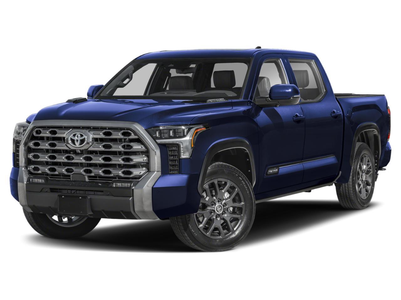 Blue 2026 Toyota Tundra Hybrid Pickup Truck Four-Wheel Drive Automatic