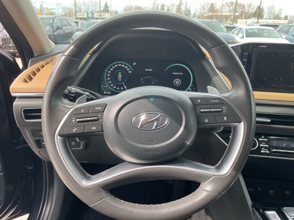 used 2022 Hyundai Sonata Hybrid car, priced at $29,993