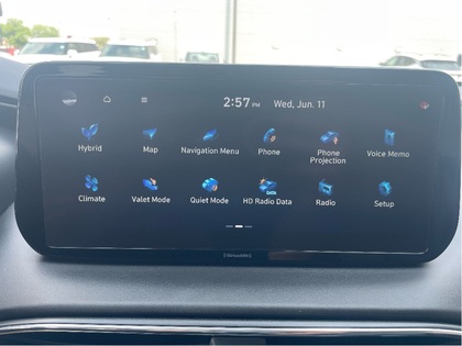 used 2023 Hyundai Santa Fe Hybrid car, priced at $43,745