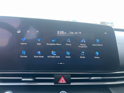 used 2023 Hyundai Elantra Hybrid car, priced at $28,677
