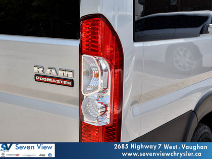 used 2021 Ram ProMaster Window Van car, priced at $113,910