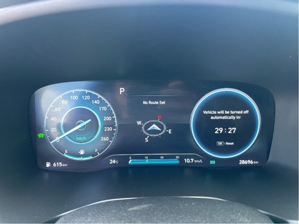 used 2023 Hyundai Santa Fe Hybrid car, priced at $41,494