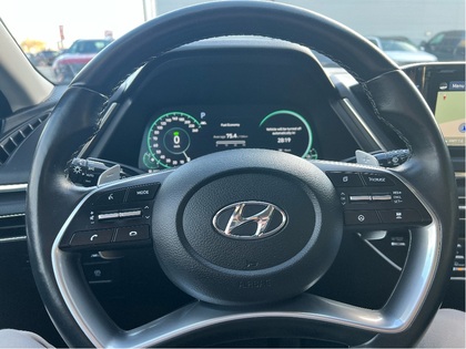 used 2021 Hyundai Sonata Hybrid car, priced at $24,981
