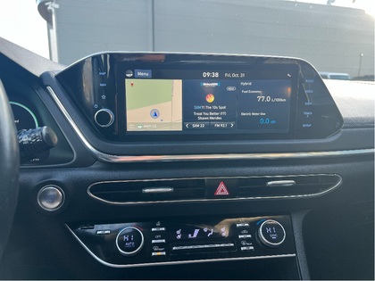 used 2021 Hyundai Sonata Hybrid car, priced at $24,981