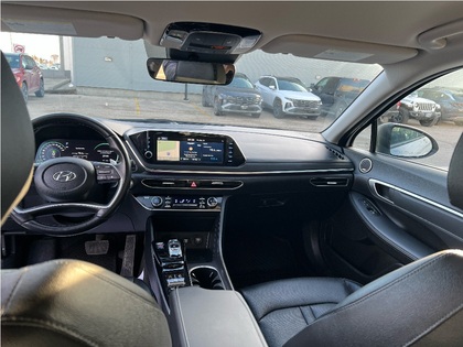 used 2021 Hyundai Sonata Hybrid car, priced at $24,981