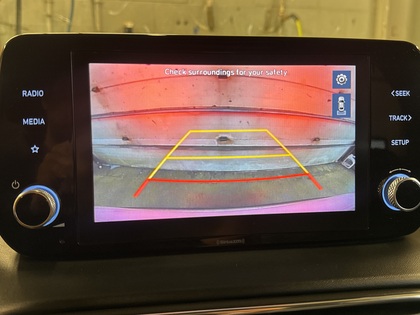 used 2021 Hyundai Santa Fe Hybrid car, priced at $30,377