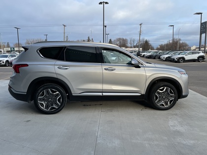 used 2021 Hyundai Santa Fe Hybrid car, priced at $30,377