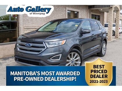 used 2017 Ford Edge car, priced at $22,588