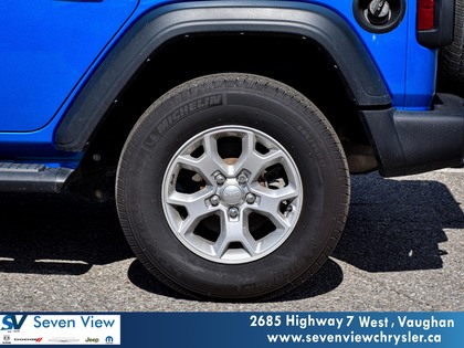 used 2021 Jeep Wrangler car, priced at $35,718