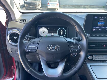 used 2022 Hyundai Kona Electric car, priced at $29,597