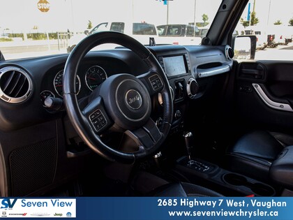 used 2014 Jeep Wrangler Unlimited car, priced at $18,989