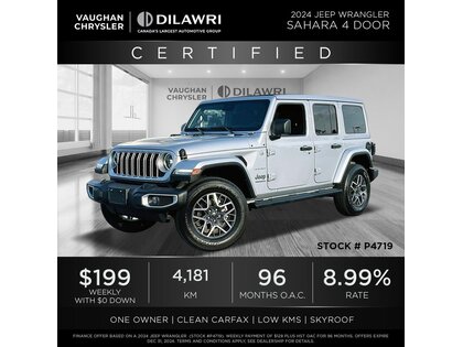 used 2024 Jeep Wrangler car, priced at $56,990