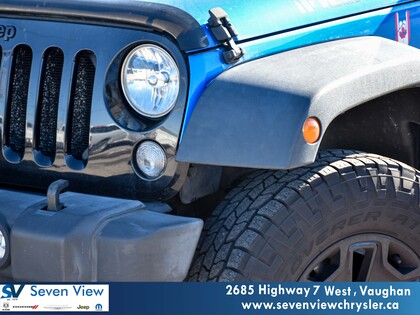 used 2015 Jeep Wrangler Unlimited car, priced at $16,710