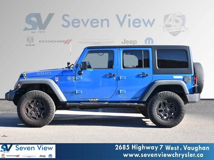 used 2015 Jeep Wrangler Unlimited car, priced at $16,710