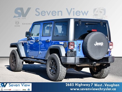 used 2015 Jeep Wrangler Unlimited car, priced at $16,710