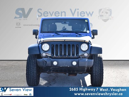 used 2015 Jeep Wrangler Unlimited car, priced at $16,710