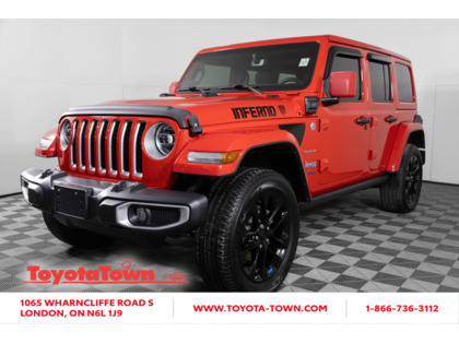 used 2021 Jeep Wrangler 4xe car, priced at $37,998