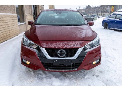 used 2021 Nissan Versa car, priced at $19,998