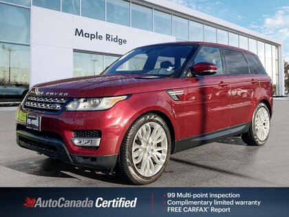 used 2017 Land Rover Range Rover Sport car, priced at $33,486