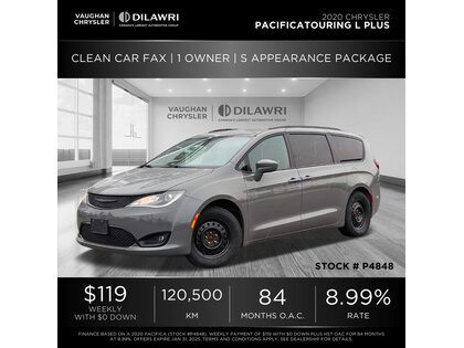 used 2020 Chrysler Pacifica car, priced at $28,395