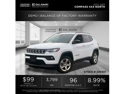 used 2023 Jeep Compass car, priced at $32,995