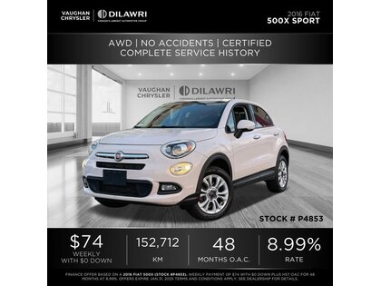 used 2016 FIAT 500 car, priced at $11,990