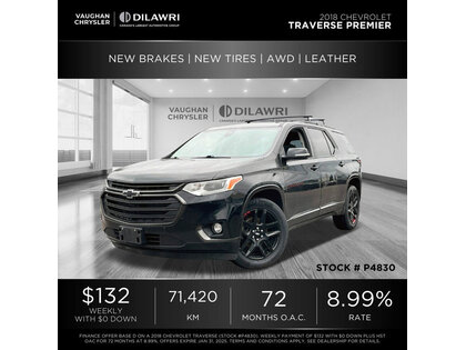 used 2018 Chevrolet Traverse car, priced at $29,666