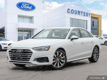 used 2020 Audi A4 car, priced at $28,500