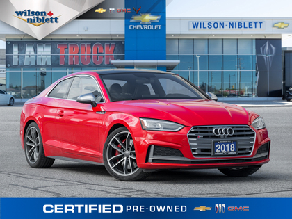 used 2018 Audi S5 Coupe car, priced at $38,513