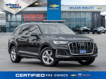 used 2021 Audi Q7 car, priced at $41,513