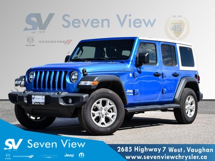 used 2021 Jeep Wrangler car, priced at $35,918