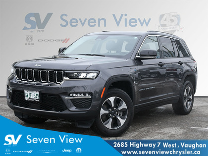 used 2023 Jeep Grand Cherokee 4xe car, priced at $62,717