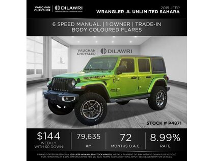 used 2019 Jeep Wrangler car, priced at $32,808