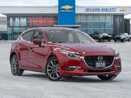 used 2018 Mazda Mazda3 Sport car, priced at $18,913