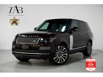 used 2021 Land Rover Range Rover car, priced at $78,910