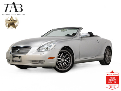 used 2002 Lexus SC 430 car, priced at $15,900