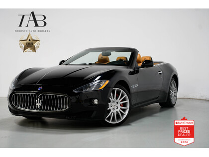 used 2013 Maserati GRANTURISMO CONVERTIBLE car, priced at $54,910