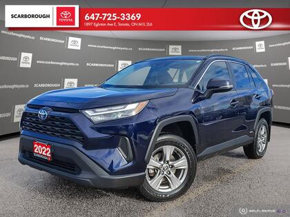 used 2022 Toyota RAV4 Hybrid car, priced at $33,495