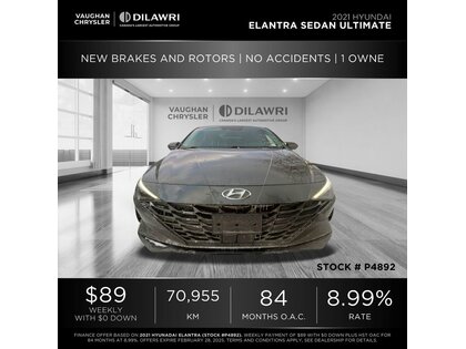 used 2021 Hyundai Elantra car, priced at $22,245