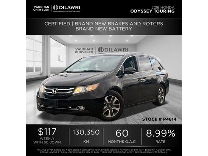 used 2016 Honda Odyssey car, priced at $23,307