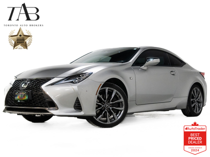 used 2021 Lexus RC car, priced at $47,900