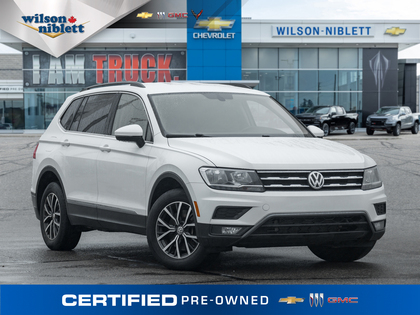 used 2021 Volkswagen Tiguan car, priced at $21,813