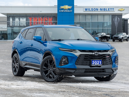 used 2021 Chevrolet Blazer car, priced at $32,513