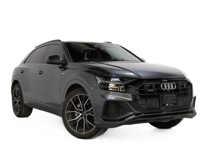 used 2019 Audi Q8 car, priced at $46,900