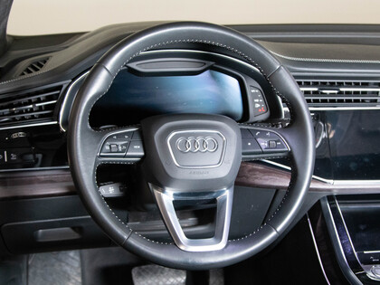 used 2019 Audi Q8 car, priced at $46,900