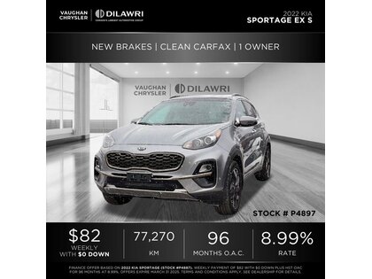 used 2022 Kia Sportage car, priced at $24,393