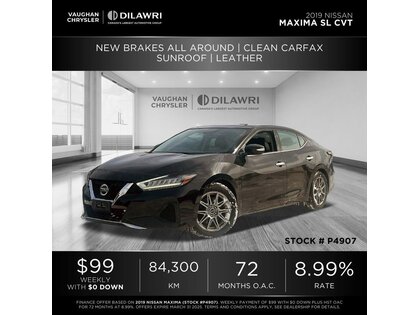 used 2019 Nissan Maxima car, priced at $22,708