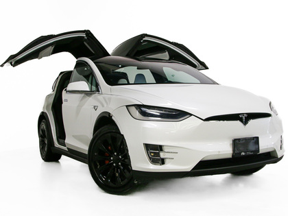 used 2017 Tesla Model X car, priced at $39,900