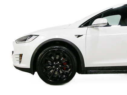 used 2017 Tesla Model X car, priced at $39,900